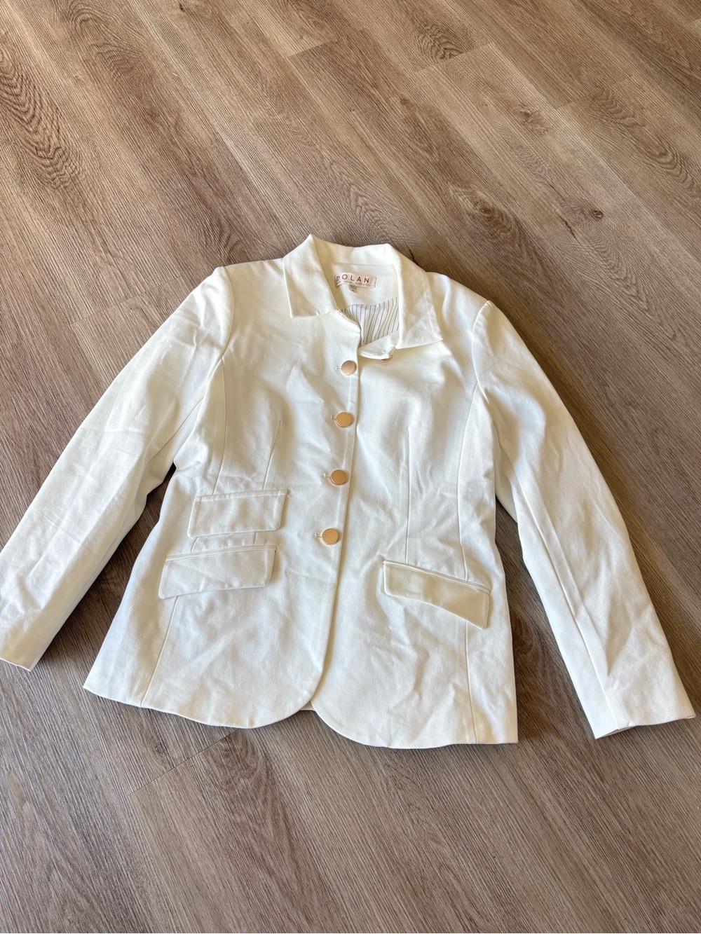 Anthropologie Dolan Left Coast Ponte Military Blazer Jacket - Picture 10 of 14